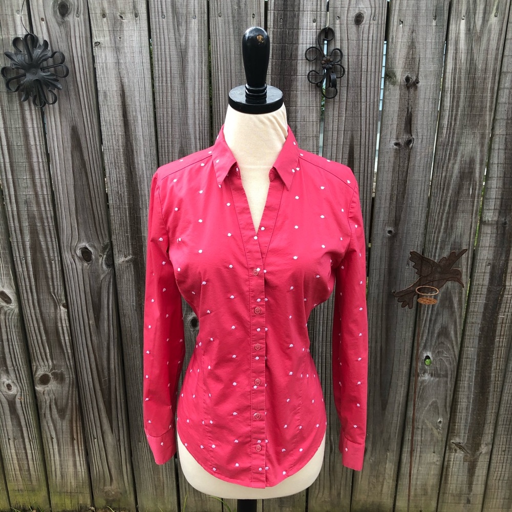 New York & company. Long sleeve button up